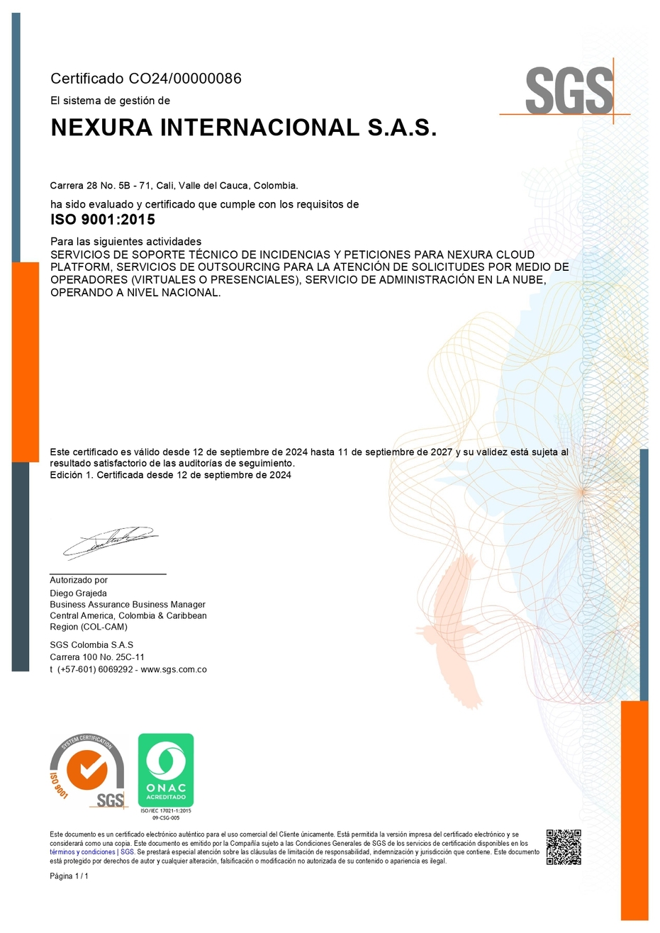 ISO 9001:2015